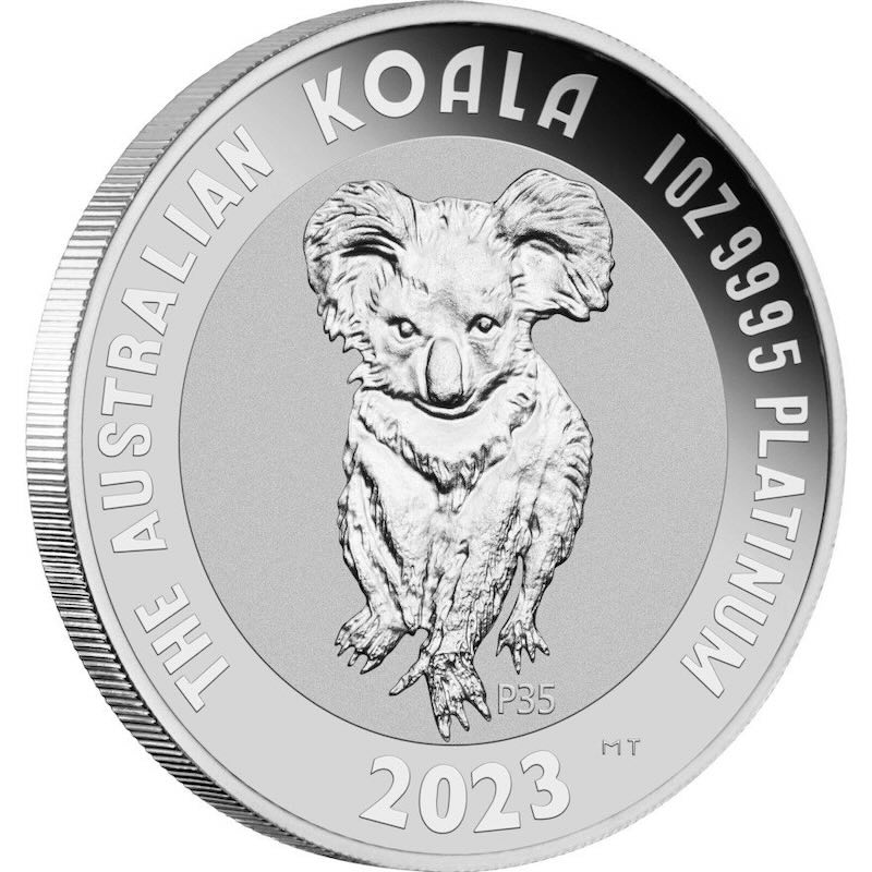 Australien Koala 1 oz Platin 2023 35 Jahre Jubiläum kaufen Silber-CORNER.de