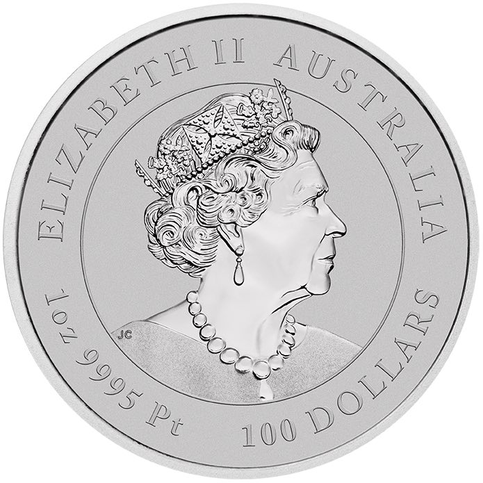 Lunar III Jahr des Tiger 1 oz Platin 2022 verkaufen
