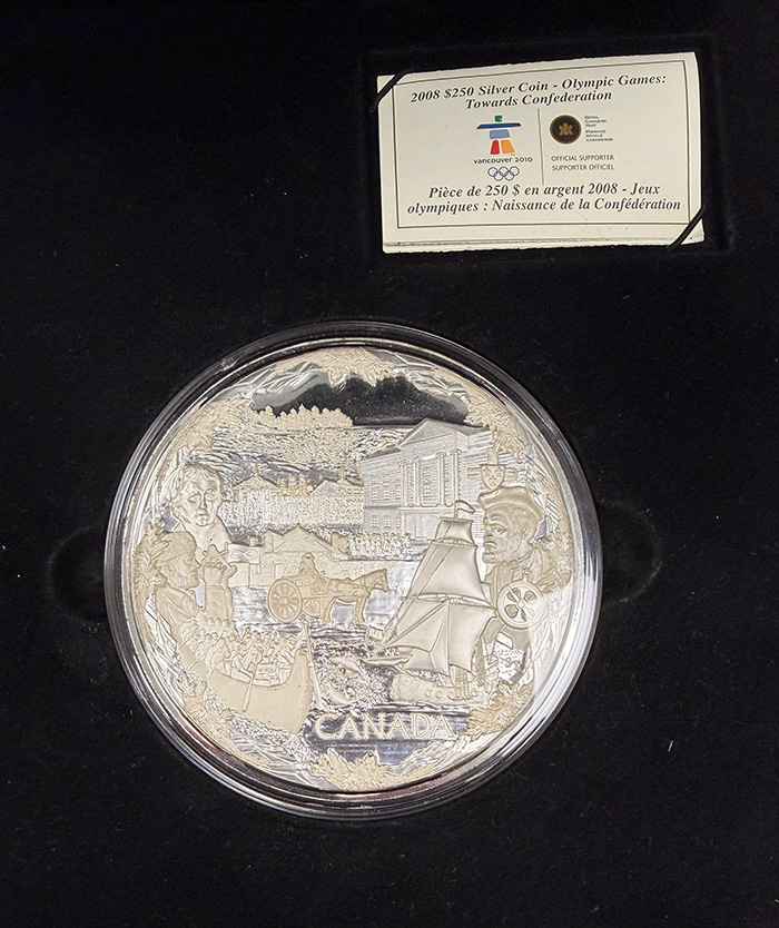 Original Bild Towards Confederation 1 KG Silber 2008
