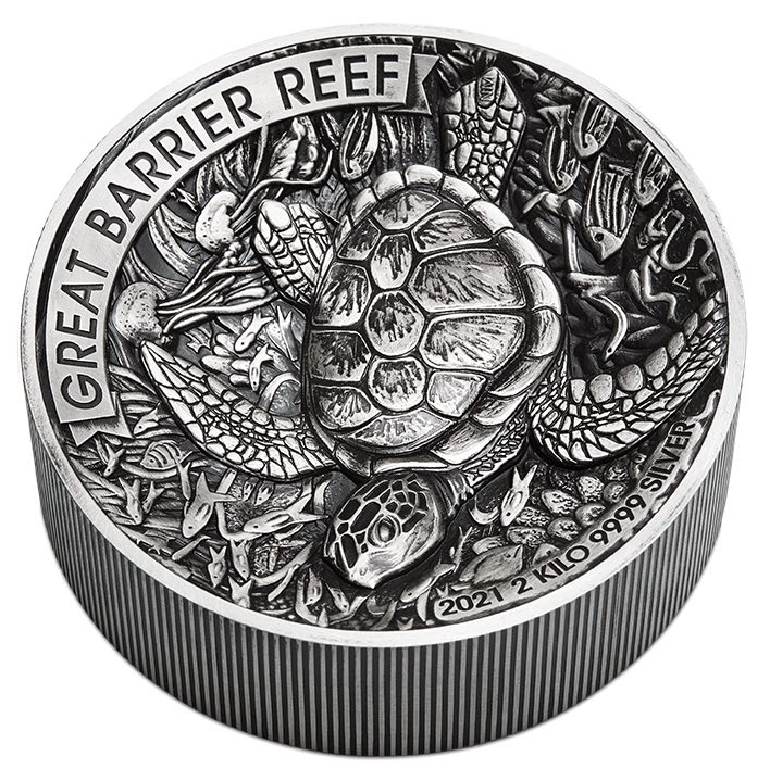 Übersicht 2 KG Great Barrier Reef Silber 2021