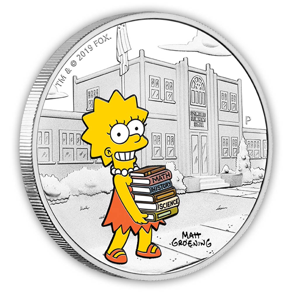 Lisa Simpson 1 Unze Silbermünze 