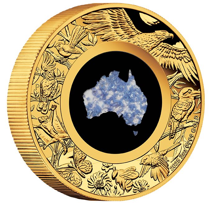 Great Southern Land Lepidolite 2 Oz Gold Proof 2026