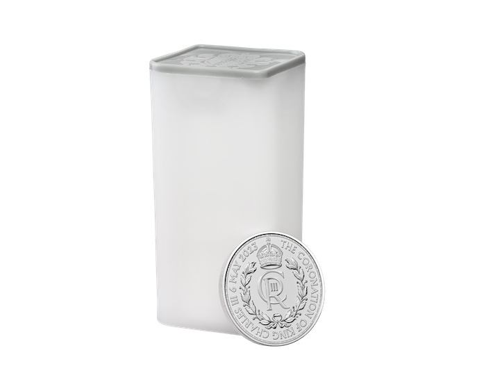 Tube Coronation Coin 1 Oz Silber 