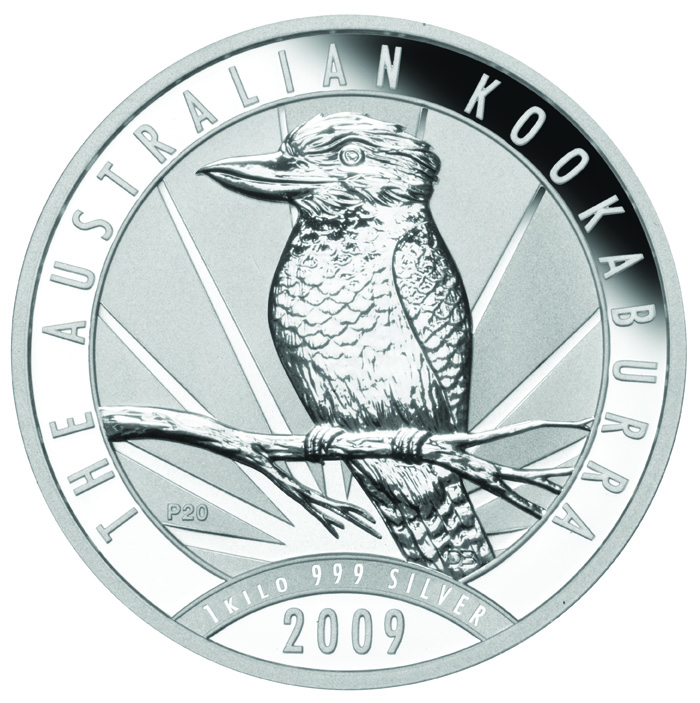 Kookaburra 1 KG Silbermünze 2009