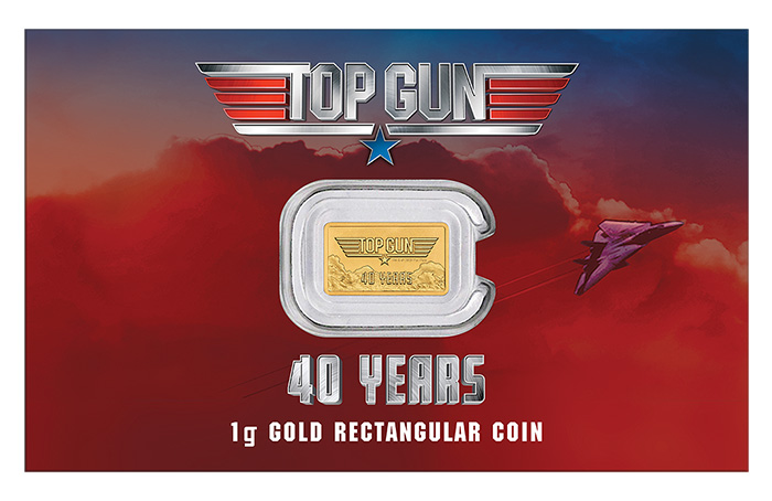 Top Gun - 40 Jahre - 1 Gramm Gold 2026 im Blister