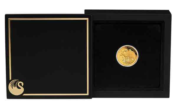 Sammlerbox Känguru 1/10 Oz Gold 2021 Proof