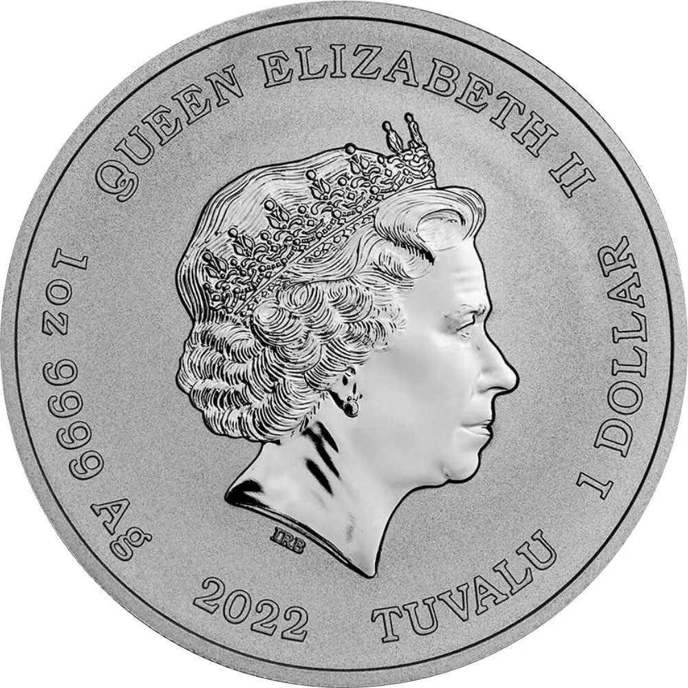 1 Dollar the rising sun silbermünze 2022