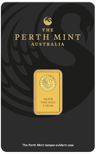 Perth Mint 5 Gramm Goldbarren kaufen & verkaufen