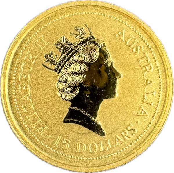 15 Dollar Känguru Nugget 1995