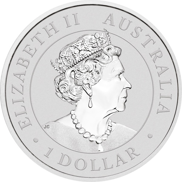 Australien Emu 1 Dollar Silber 2022