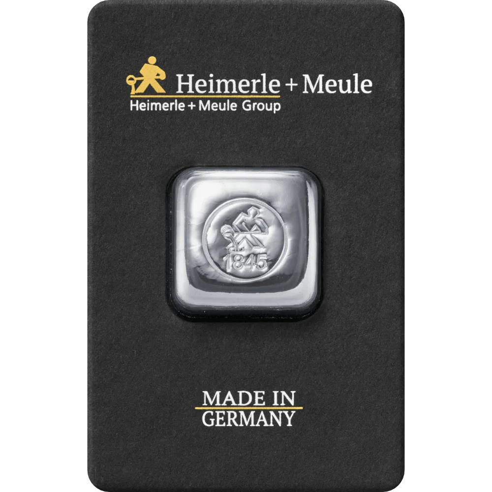 Heimerle + Meule 50 Gramm Silberbarren kaufen 