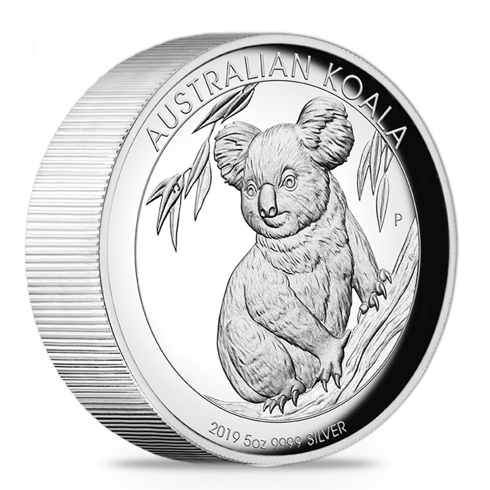 5 Oz Silber Koala High Relief 2019*