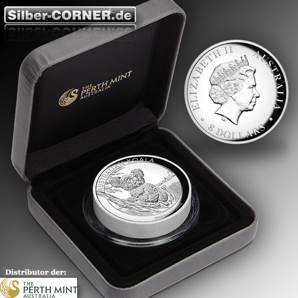 Box für 5 Oz Koala High Relief 2015