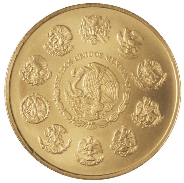 Sigesgöttin Mexico Libertad Gold