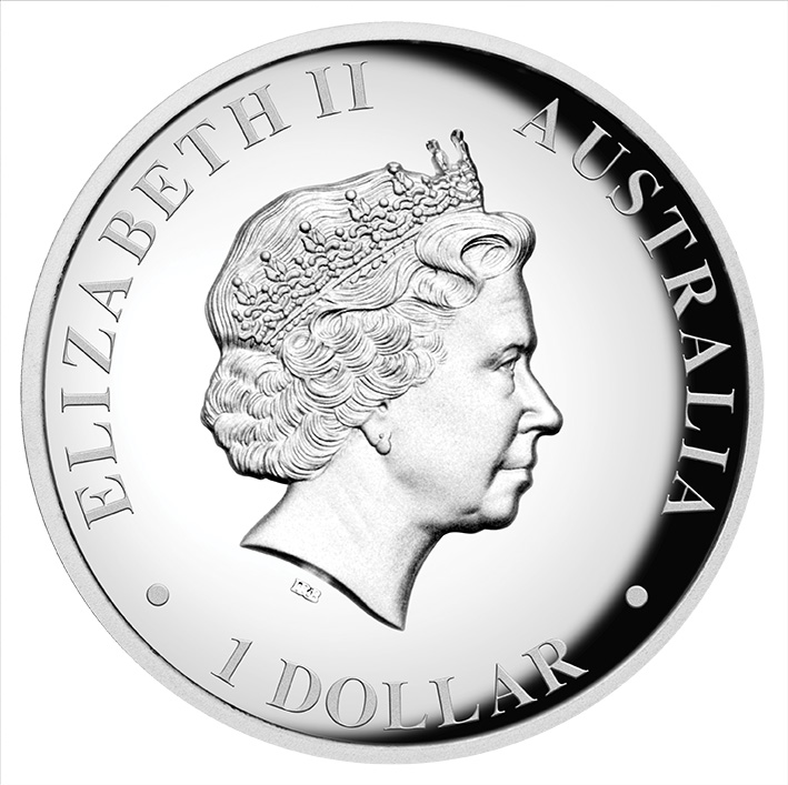 Australien Kookaburra 1 Dollar Silber 2014