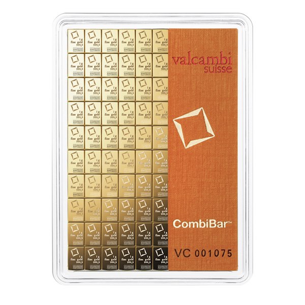 Combibar 100 x 1 Gramm Gold