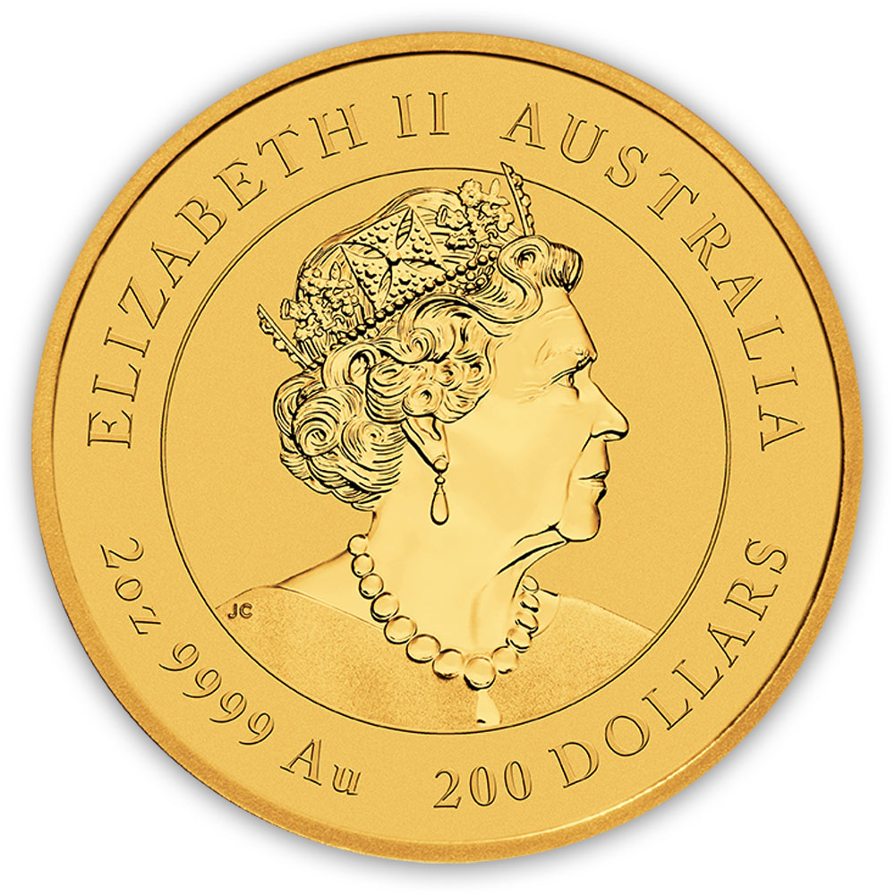 200 Dollar Goldmünze Lunar Maus 2 Unzen 