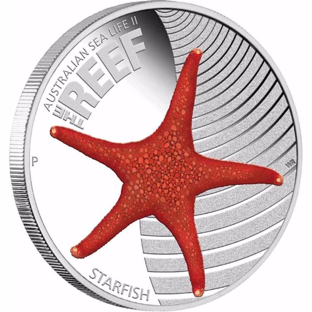 Starfish 1/2 Unze Silber The Reef Serie 2011