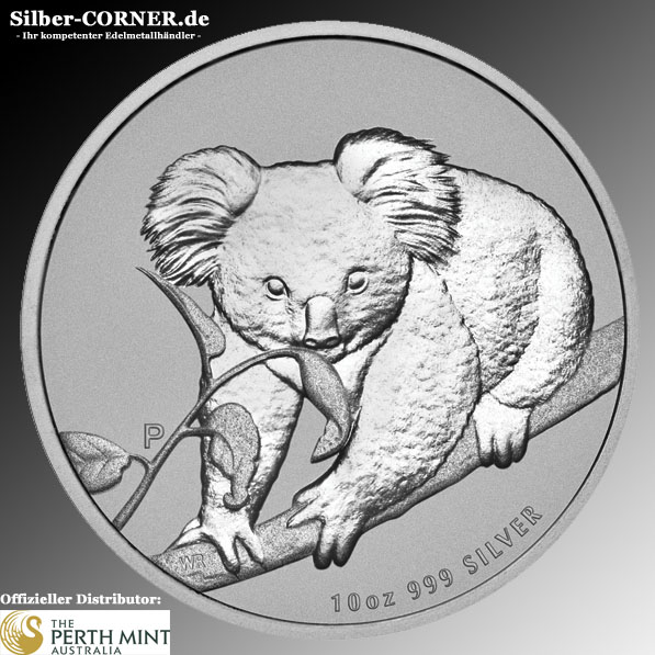 Koala 10 Oz Silber verschiedene Jahrgänge B-Ware*