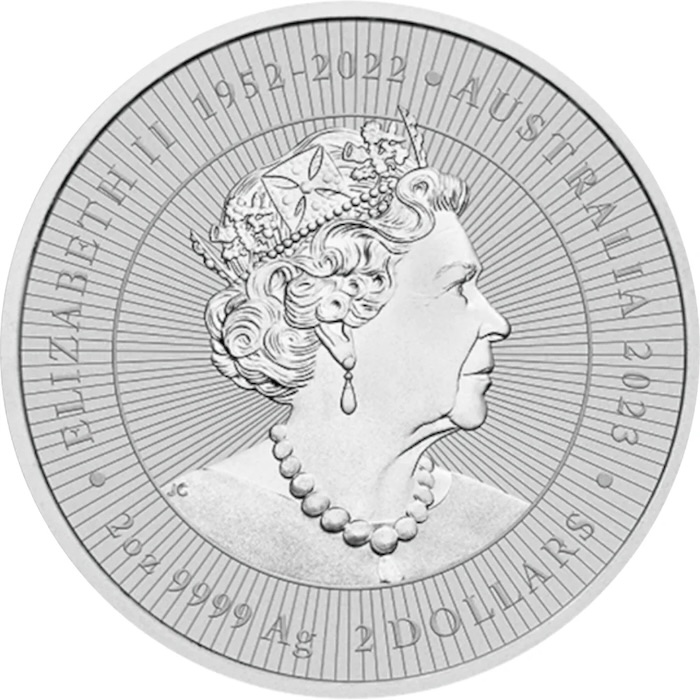 Next Generation Känguru 2 Dollar Silbermünze 2023