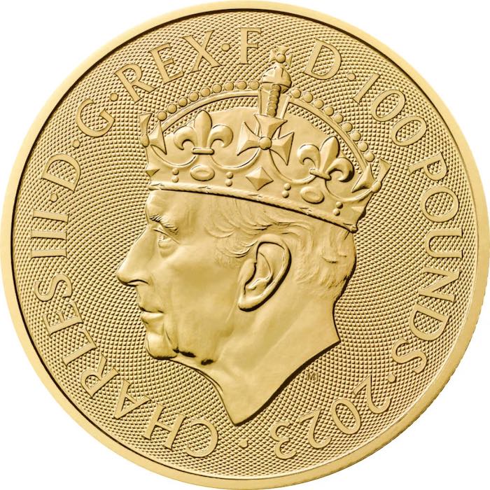 Coronation Britannia Charles 1 Oz Gold 2023