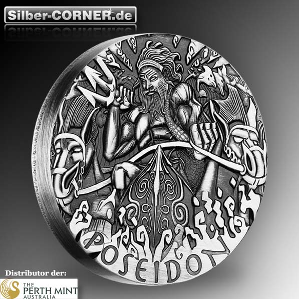 Poseidon 2 Oz Silber 