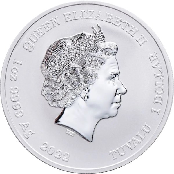 Aphrodite 1 Dollar Silber 2022