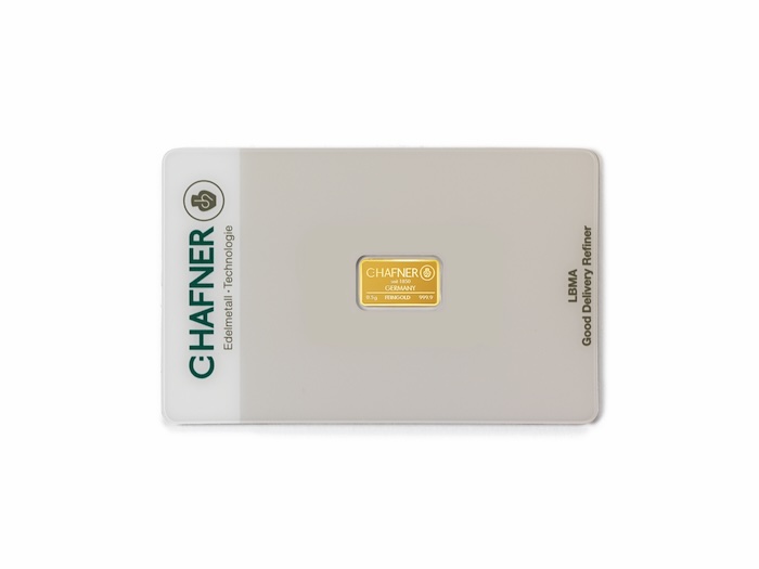 C. Hafner 0,5 Gramm Goldbarren bei Silber-CORNER.de kaufen und verkaufen.