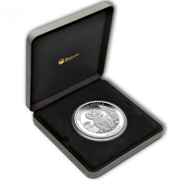 Sammlerbox Polierte Platte Koala 2017 1 KG