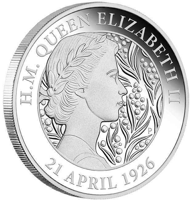95th Birthday Queen Elizabeth II 1 Unze Silber Proof 2021 +Box +Zertifikat*