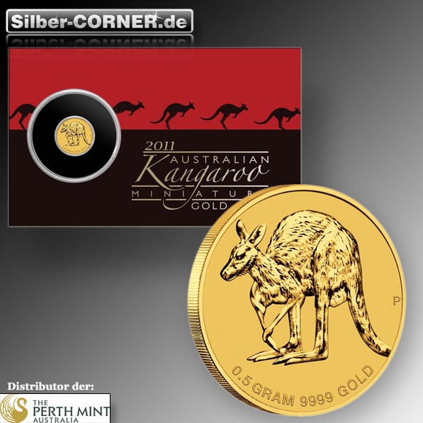 Mini Roo 2011 0,5 Gramm Gold