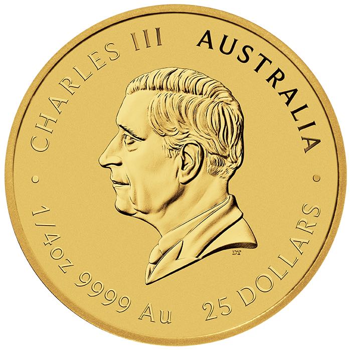 Lunar 3 Schlange 25 Dollar Gold 2025