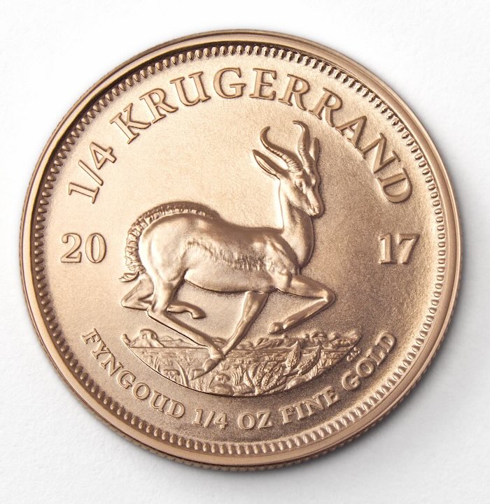 Krügerrand 1/4 Oz Gold verschiedene Jahrgänge
