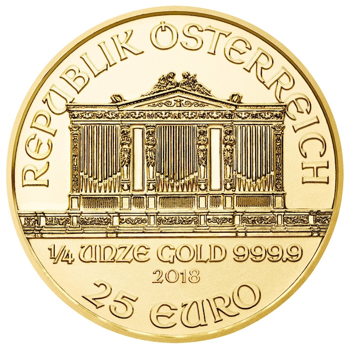 25 Euro Wiener Philharmoniker Goldmünze verschiedene Jahrgänge