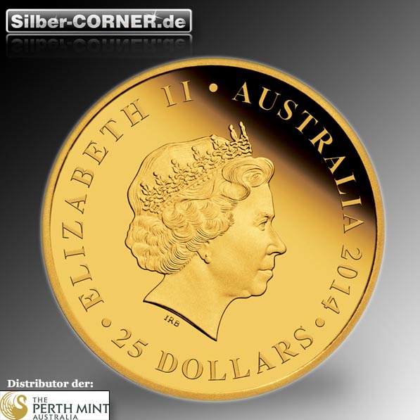 land down under 1/4 oz gold great barrier reef