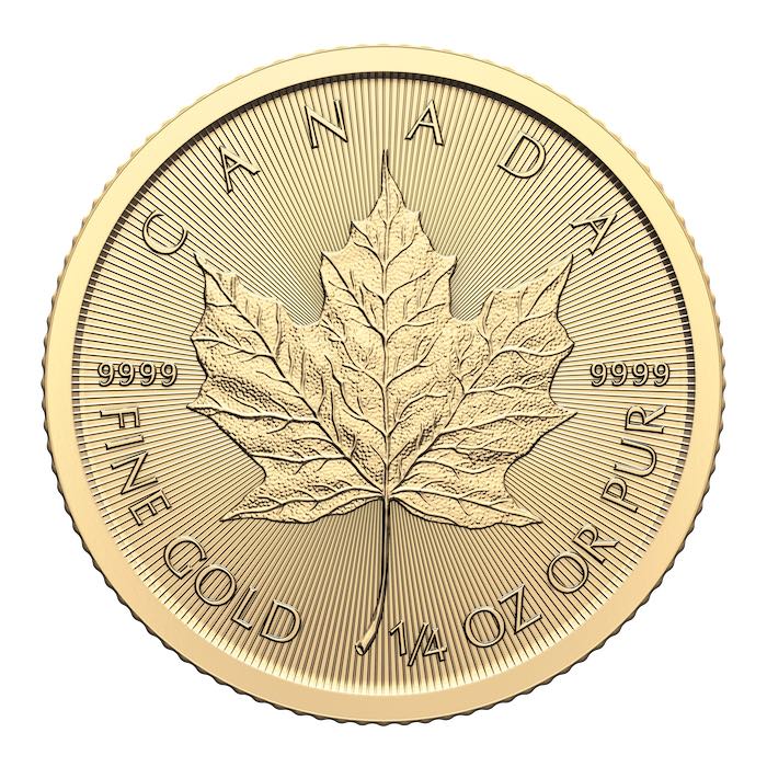 Maple Leaf 1/4 Unze Goldmünze kaufen und verkaufen 