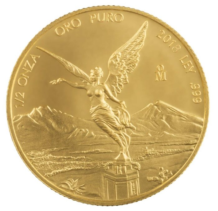 Mexico Libertad 1/2 Unze Goldmünze verschiedene Jahrgänge