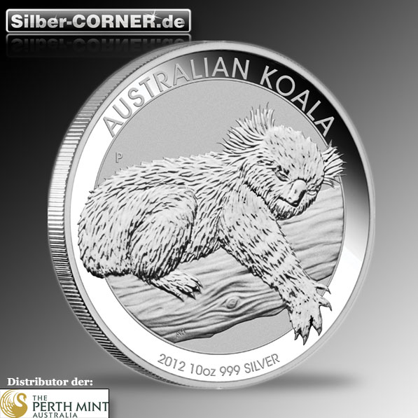10 Oz Koala 2012 in der Kapsel