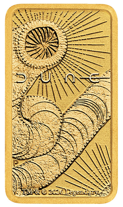 1 Gramm Dune Goldbarren Dune 