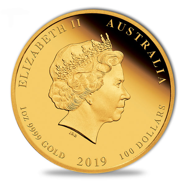 100 Dollar Lunar II Schwein Proof
