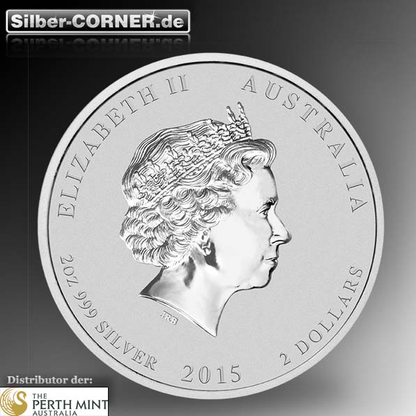 2 Dollar Lunar Ziege 2015