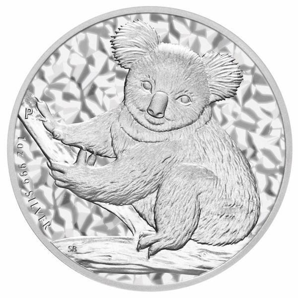 Koala 1 Unze Silber 2009 Revers Motiv Koala auf Ast