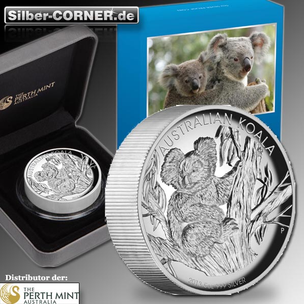 Moodshot Koala 5 Oz Silber 2013