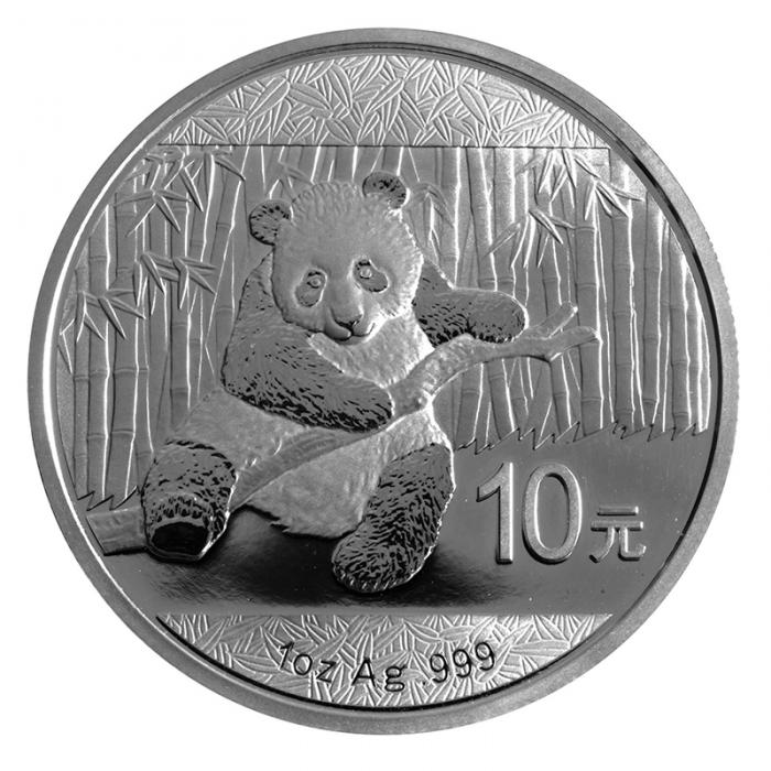 China Panda 1 Unze Sliber 2014 kaufen und verkaufen 