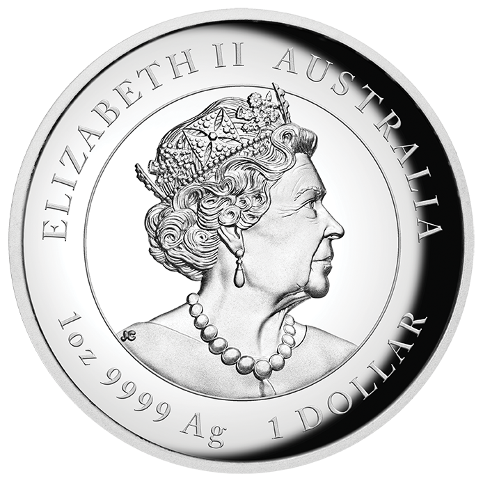 1 Dollar High Relief Maus 2020 