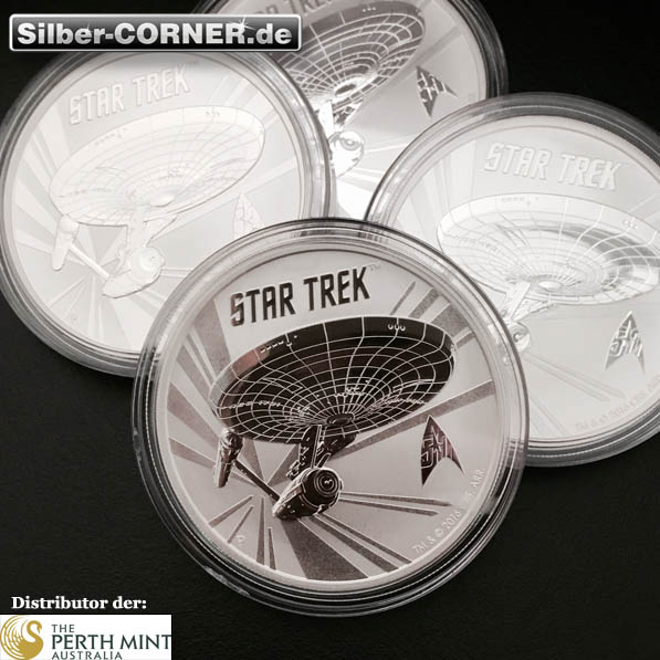 mehrere Star Trek Bullion Münze 1 Oz Silber