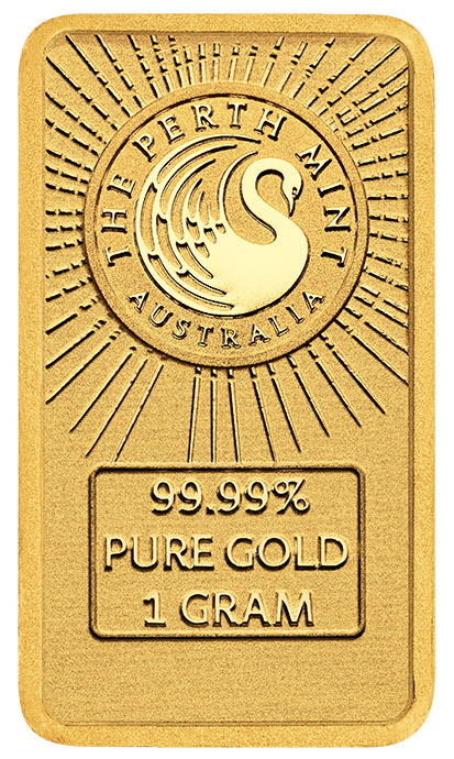 Dune 1 Gramm Goldbarren