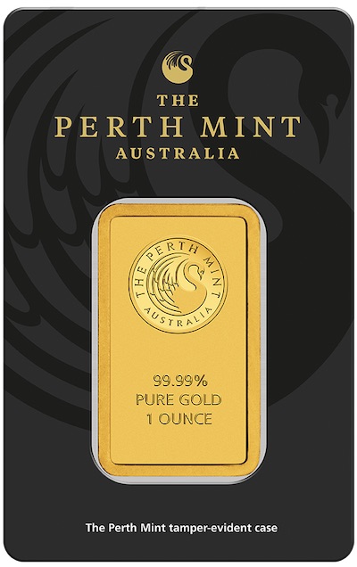 Perth Mint Goldbarren 1 Unze Känguru