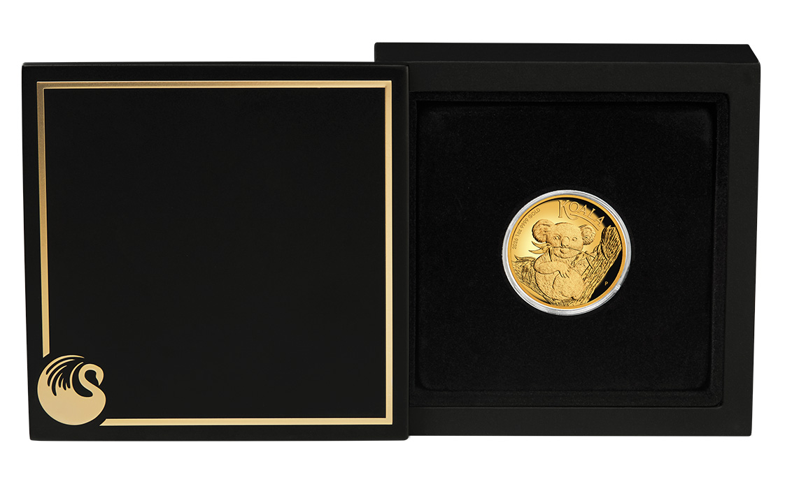 Sammlerbox High Relief Koala 1 Oz Gold 2026