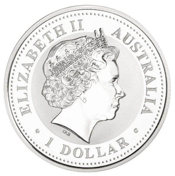 1 Dollar Silber Ochse 2009